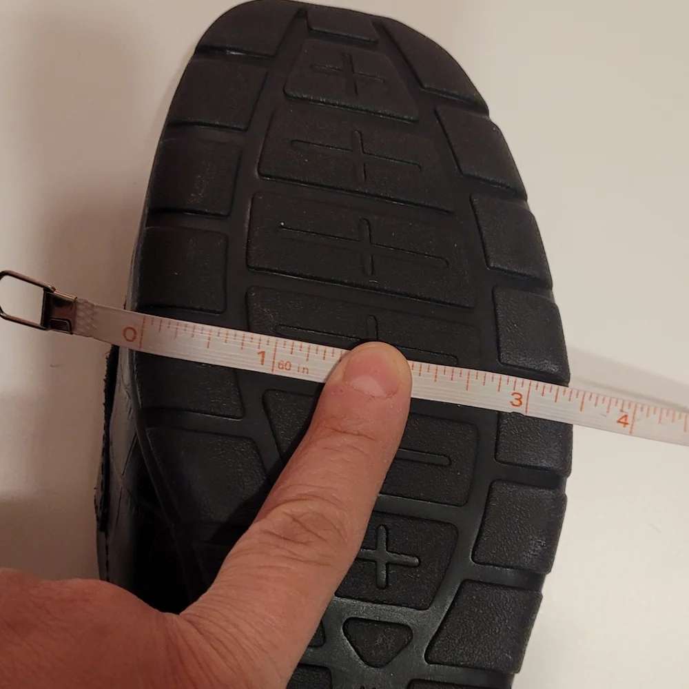 New!! Easy Spirit Abide Black Croco Print Casual Flats 9 1/2 WW Extra Wide